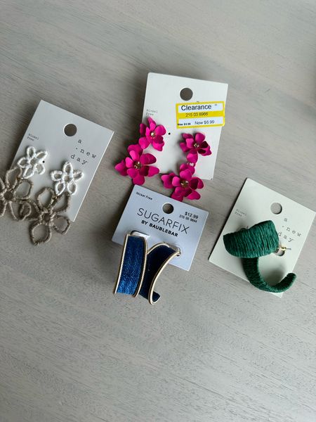 Target earring finds for the summer. Loving these colorful earrings for the summer 

#LTKsalealert #LTKstyletip