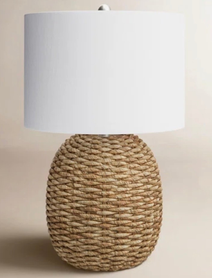 Moby Wicker/Rattan, Metal Table Lamp

#LTKHome