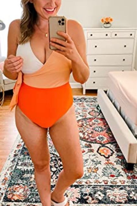 This Amazon swimsuit is so cute!!

Color lock swimsuit, one piece swimsuit, Amazon one piece swimsuit, orange swimsuit, pink swimsuit, orange and pink swimsuit 

#LTKunder50 #LTKcurves #LTKswim