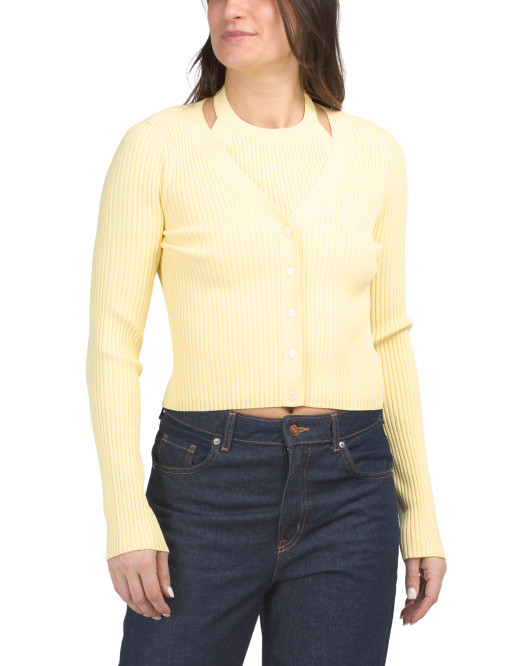 Lonnie Knit Layered Cardigan | Women | Marshalls | Marshalls