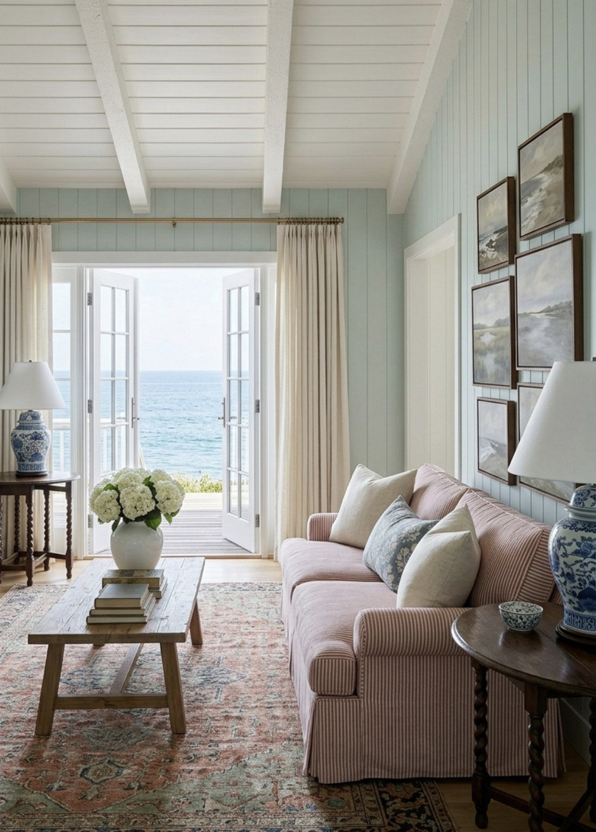 Create a coastal hideaway in your own home, whether steps away or just dreaming of the beach☀️🌊🐚🦪

#LTKHome #LTKSeasonal
