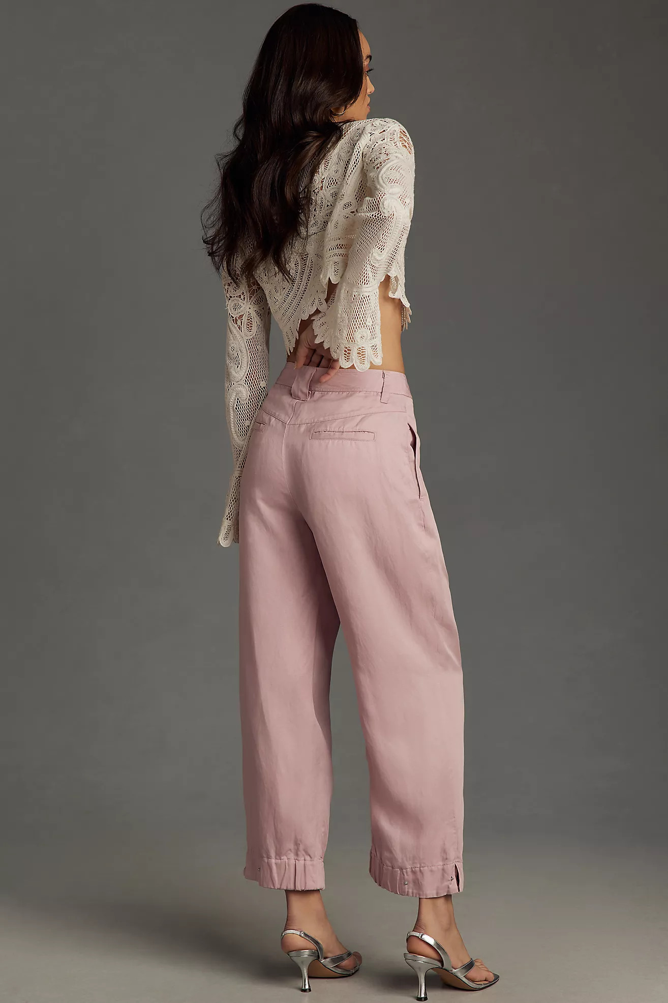 By Anthropologie Cinched Hem Trousers | Anthropologie (US)