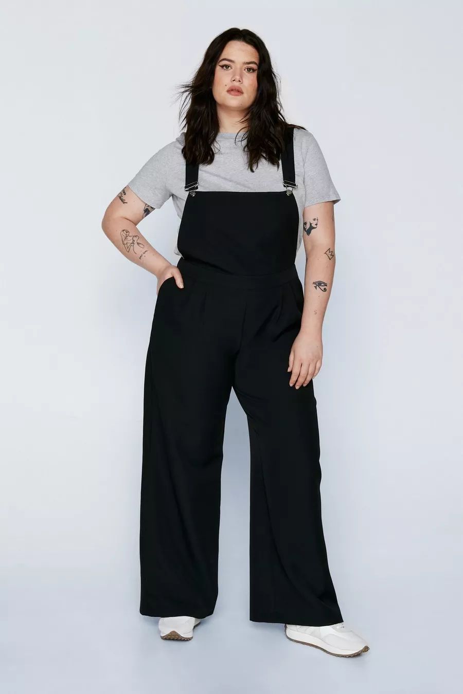 Plus Size Premium Tailored Overall Jumpsuit | Nasty Gal (US)