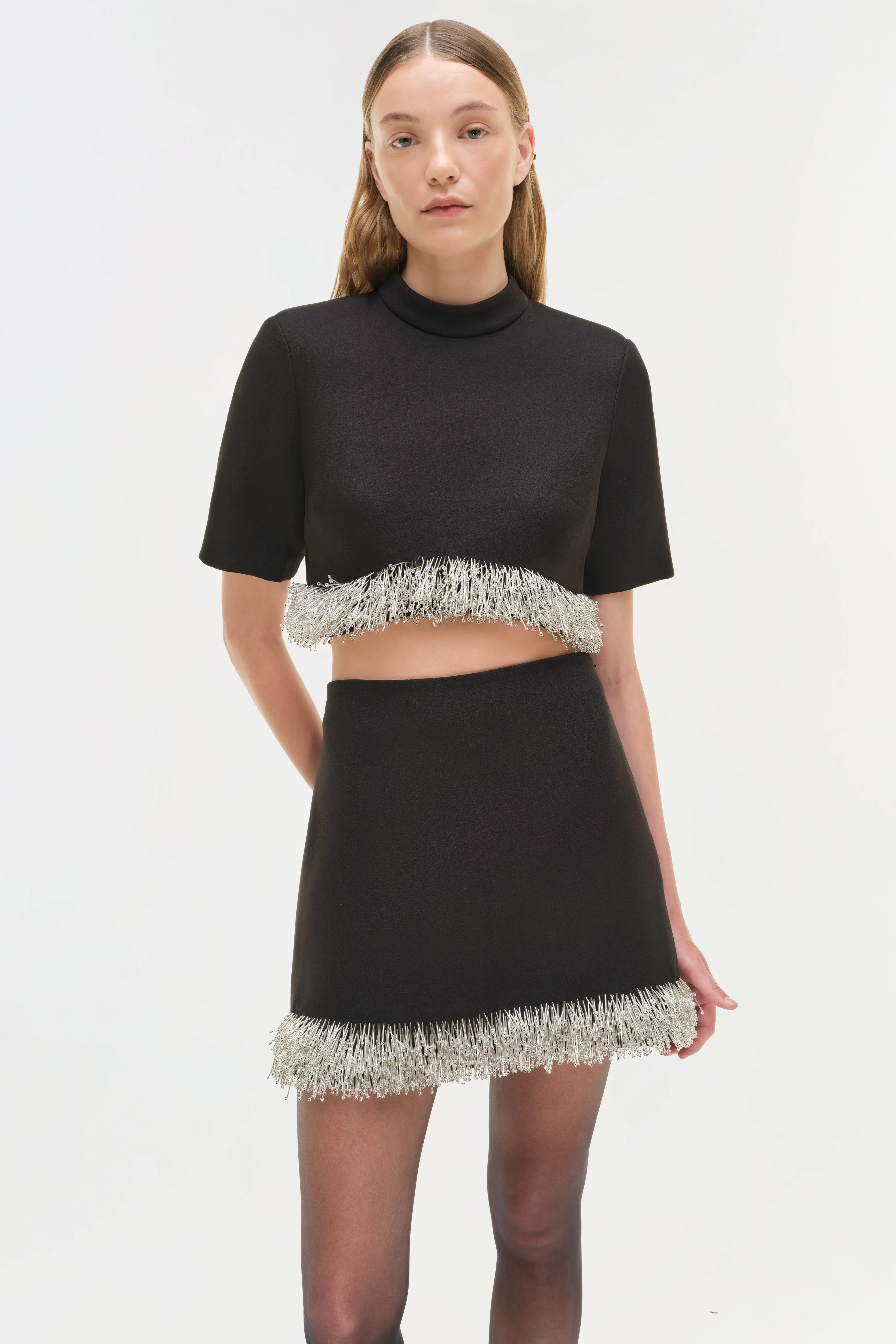 Dua Embellished Mini Skirt | Simkhai