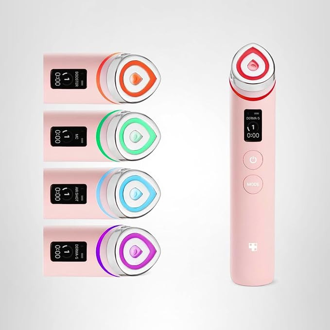 medicube Age-R Booster Pro Pink | 6-in-1 Real Glass Glow Beauty Massager | Looking Glass Skin | K... | Amazon (US)