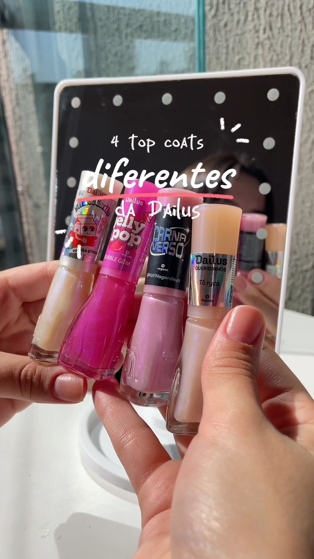 4 top coats incríveis da Dailus para você arrasar 💖


#LTKbeauty #LTKbrasil