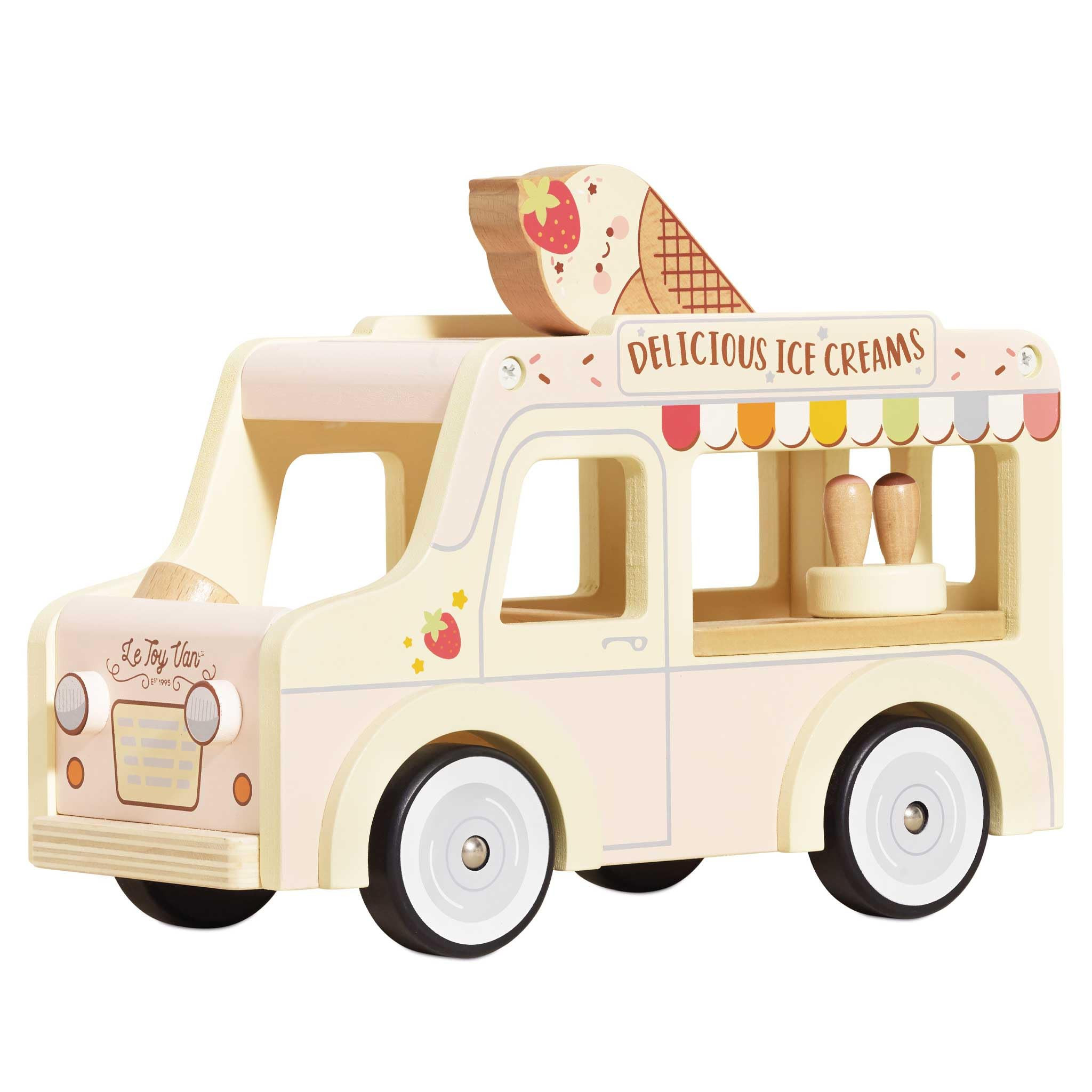 Le Toy Van - Wooden Doll House Dolly Ice Cream Van Play Set For Dolls Houses | Daisylane Dolls Ho... | Amazon (UK)