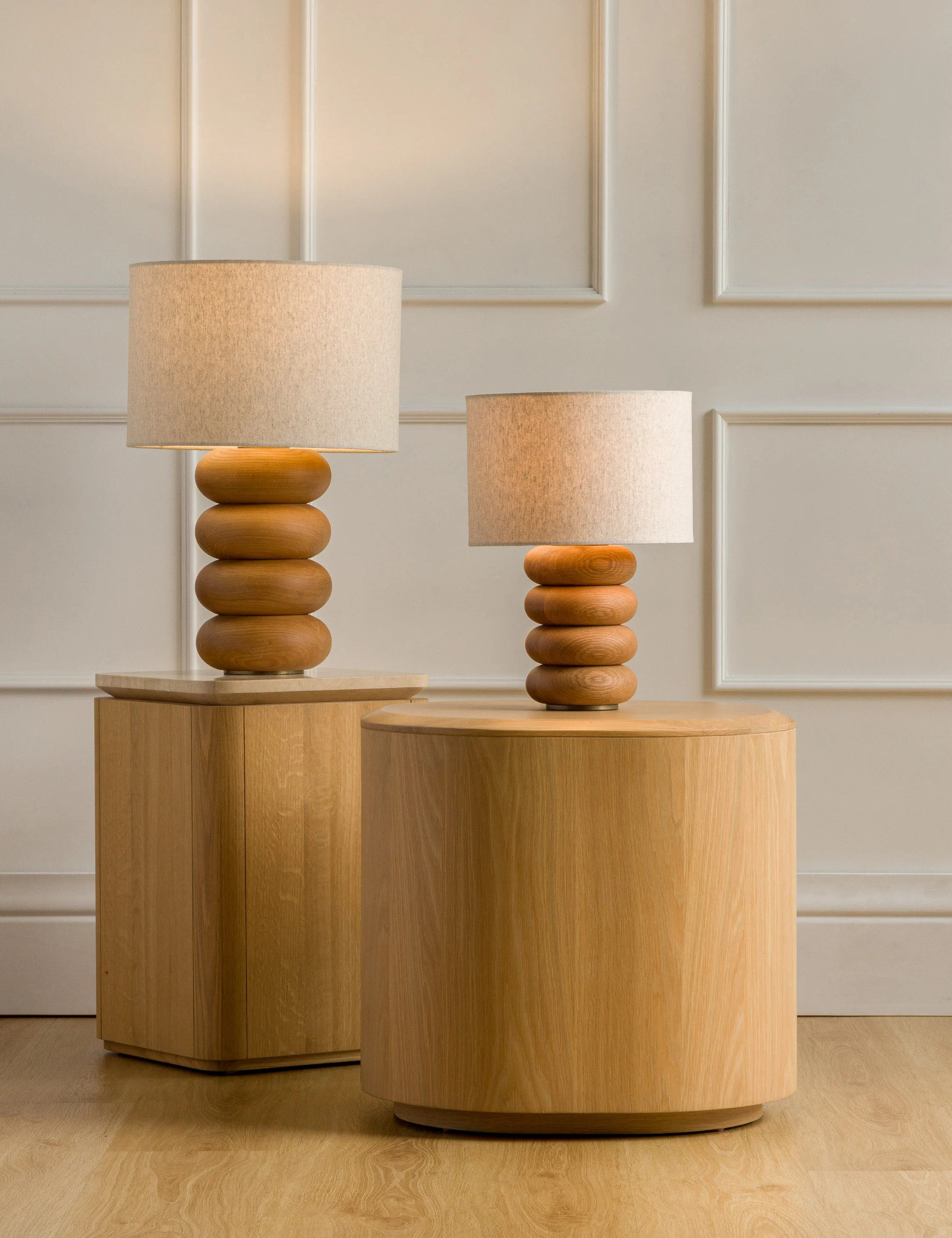 Linus Table Lamp, Natural | Lulu and Georgia 
