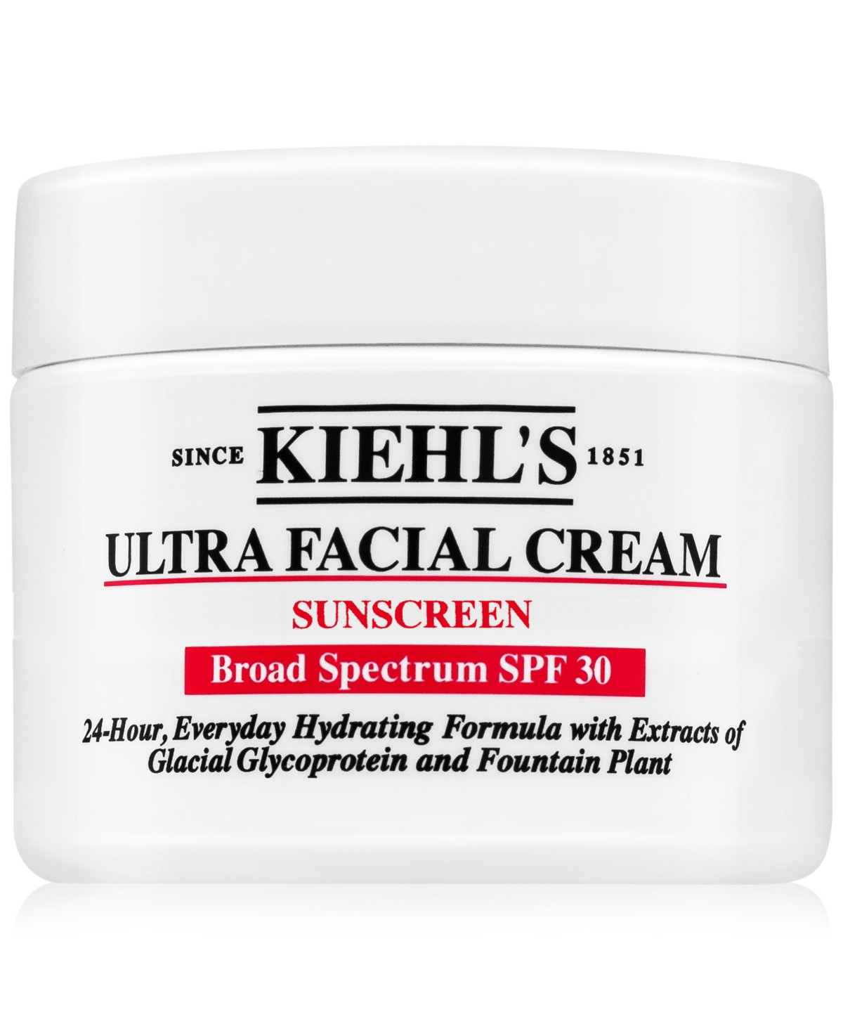 Kiehl's Since 1851 Ultra Facial Cream Sunscreen Spf 30, 4.2-oz. | Macy's
