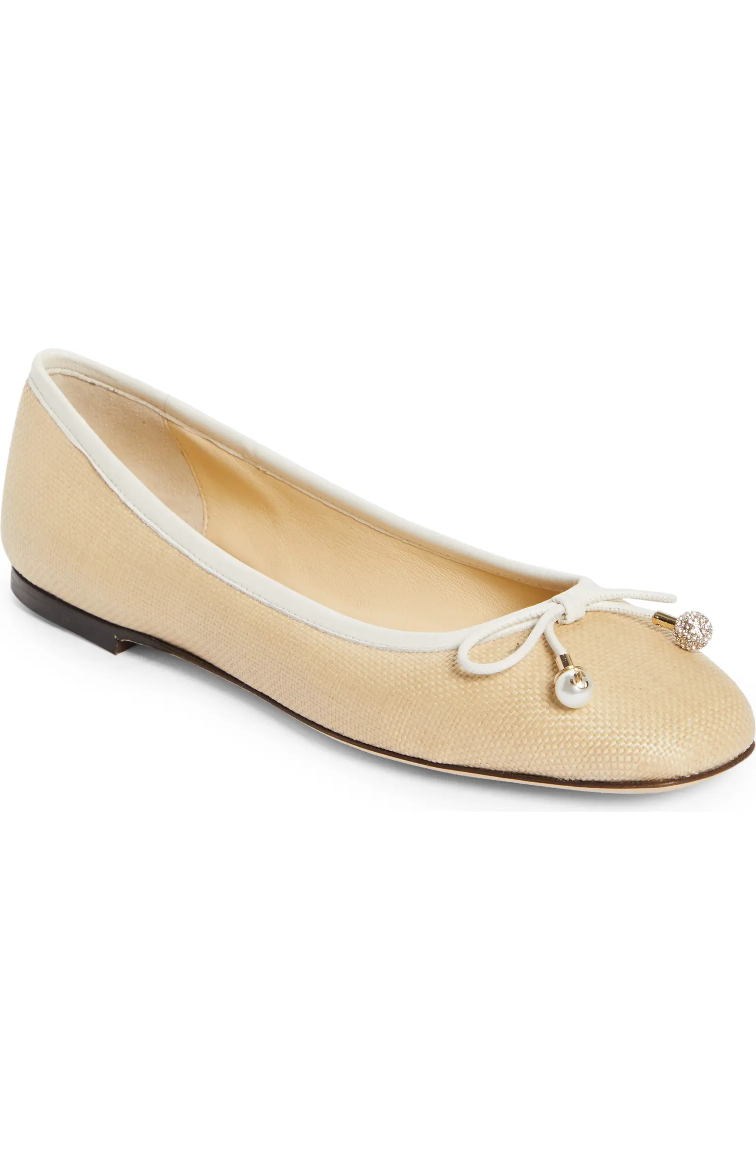Elme Raffia Flat (Women) | Nordstrom