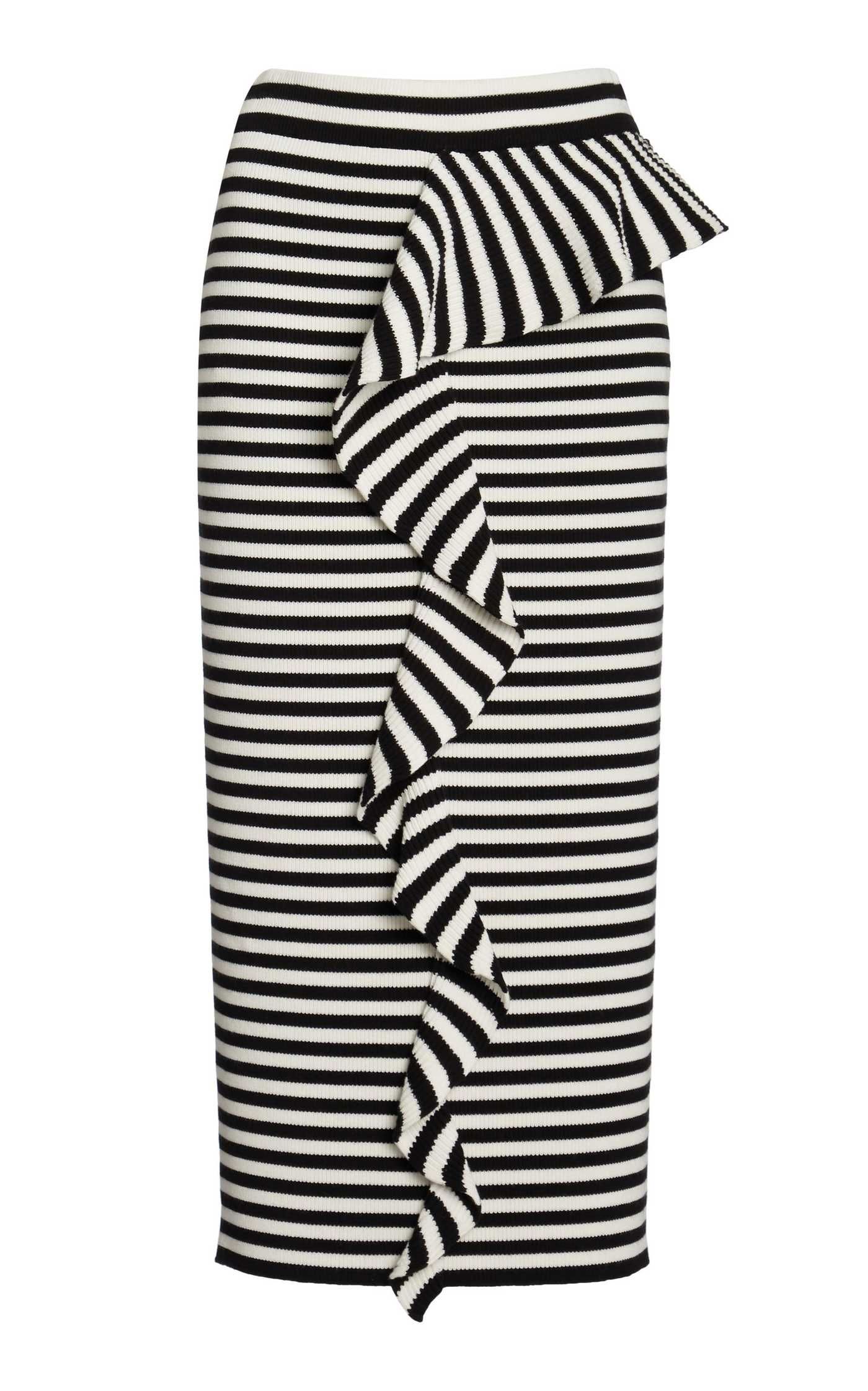 Faesite Striped Knitted Jersey Pencil Skirt | Moda Operandi (Global)