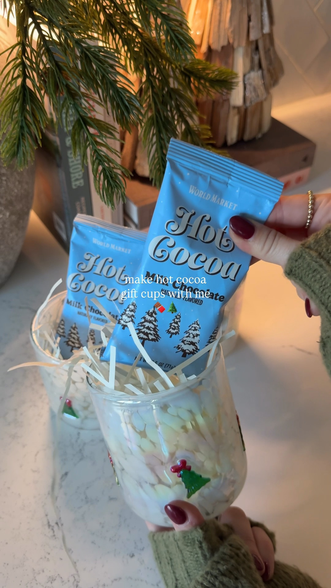 hot cocoa gift cups 🍫🌲 | what I’m gifting to our teachers this year, add a gift card to their favorite place for a bit of extra cheer 🧑🏼‍🎄 

-grabbed the icon glasses in store @anthropologie only a few festive ones left online!

#teachergift #giftideas #happyholidays #anthrohome #giftguide #tistheseason #merrychristmas 

#LTKGiftGuide #LTKHoliday #LTKSeasonal
