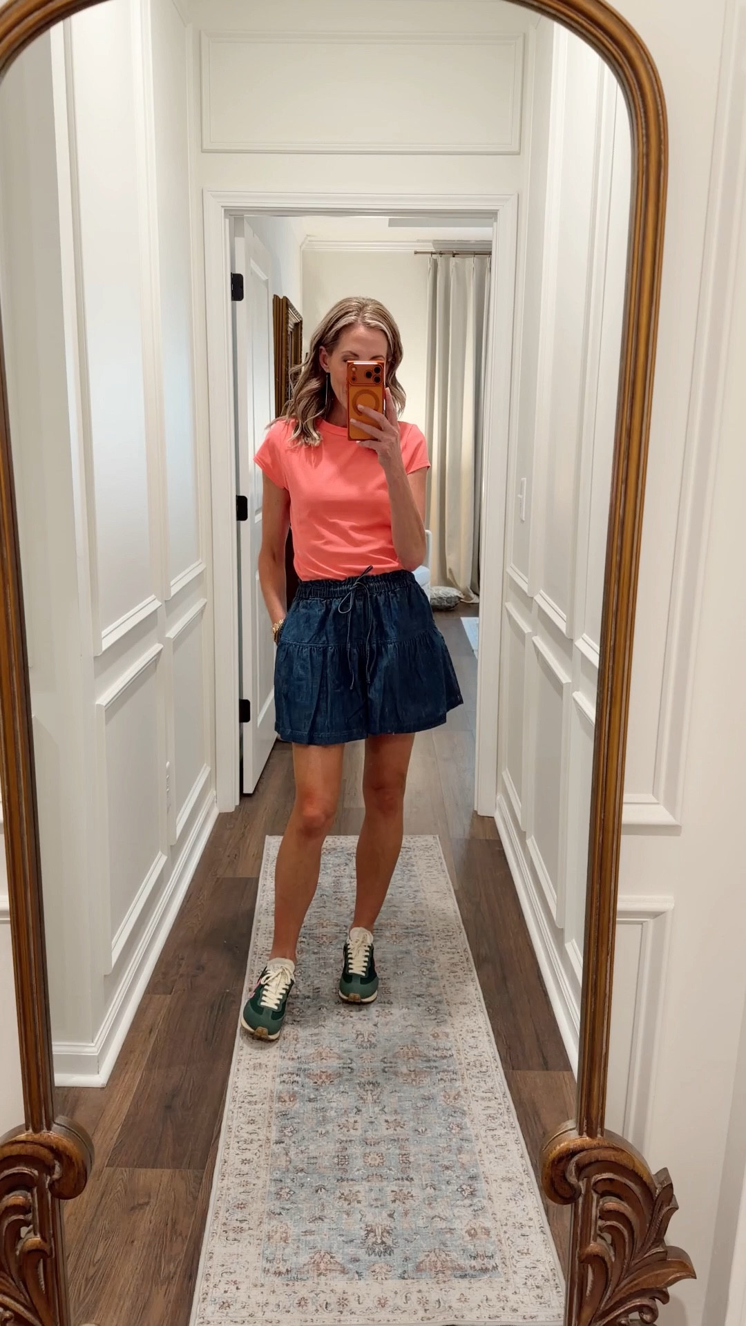 Brand new under $30 shorts that just hit the Walmart website. They are so cute and almost look like a skirt. I am wearing the size extra small. I think these will be perfect for Summer… They have pockets a drawstring waste…. And go with all of our favorite tops.

#LTKgrwm #LTKMothersDay #LTKootd