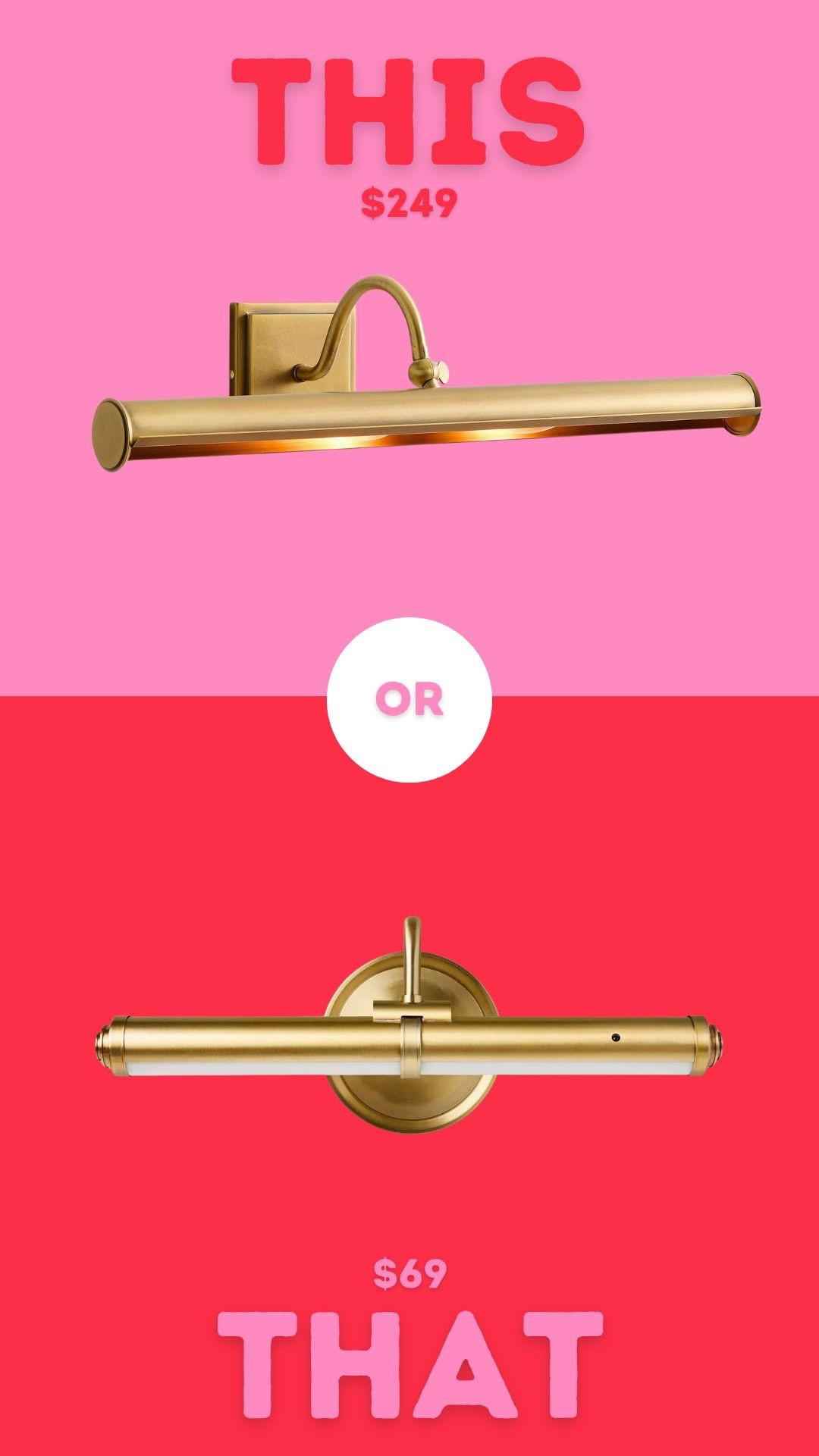 this or that gold sconce… 

#LTKHome #LTKFindsUnder100