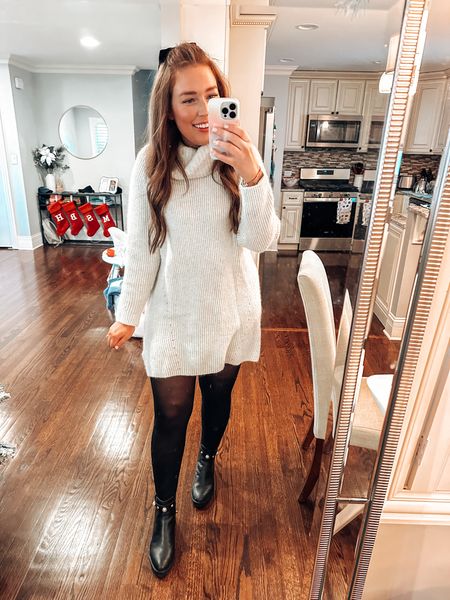 Sweater dress is old, linking similar 

Holiday outfit / holiday party / holiday party outfit / outfit ideas / midsize / hair bow / Christmas party 

#LTKmidsize #LTKparties #LTKHoliday
