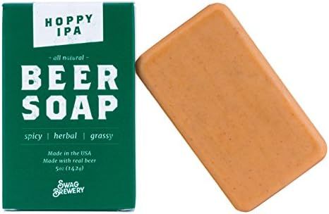 Hoppy IPA BEER SOAP | Cool Guys Gift for Beer Drinkers, Men, Grooming, Father's and Valentine's D... | Amazon (US)