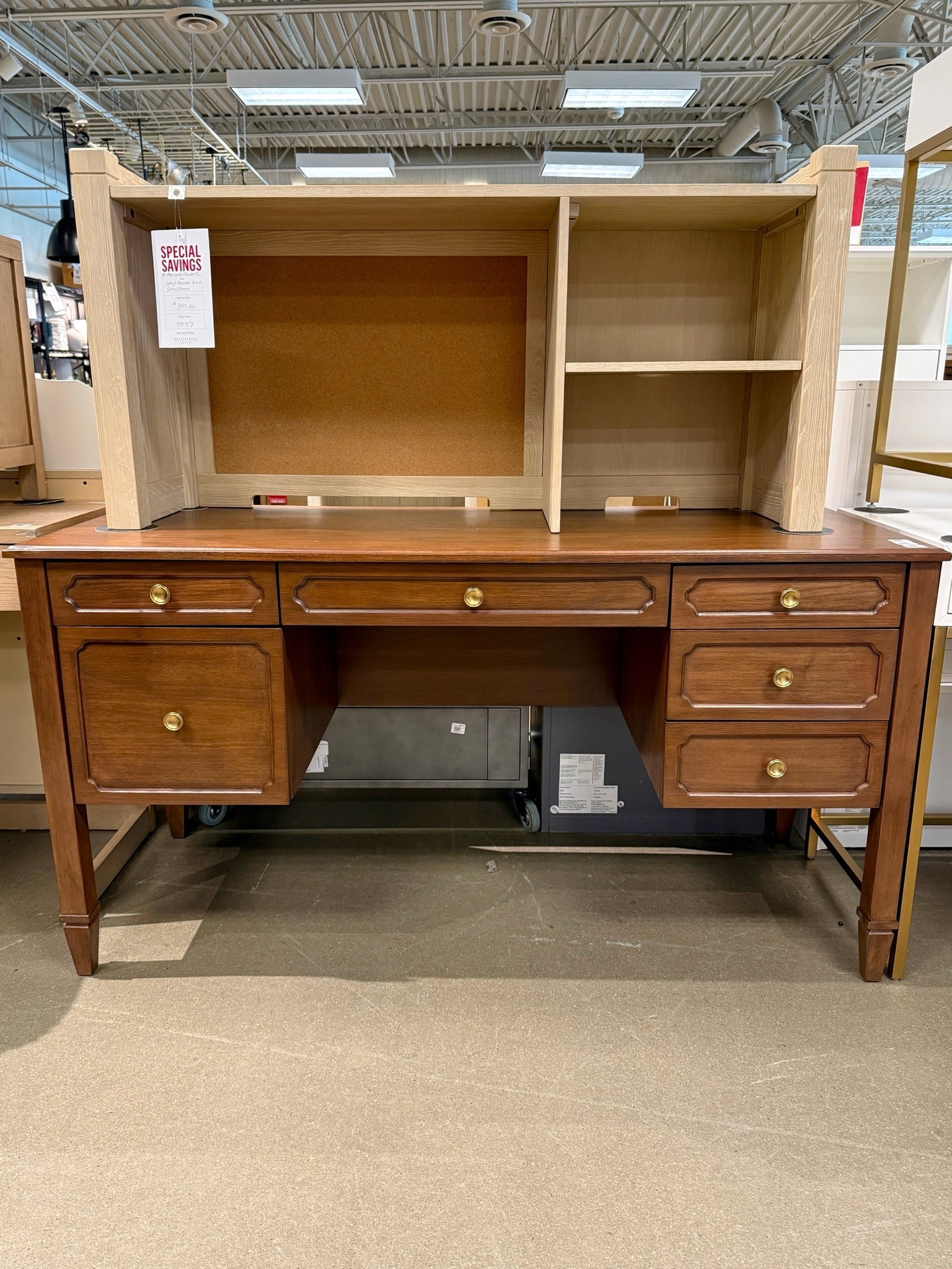 Elegant desk find! 🤎 The Auburn Desk from Pottery Barn Teen brings timeless style to a home office, study, or library. 📚 The rich Heritage Walnut finish and classic silhouette gives it a traditional design look.  💼 It’s a beautiful desk for creating a warm, sophisticated workspace! 💻 #PotteryBarn #Desk #OfficeDesk

#LTKHome #LTKSaleAlert