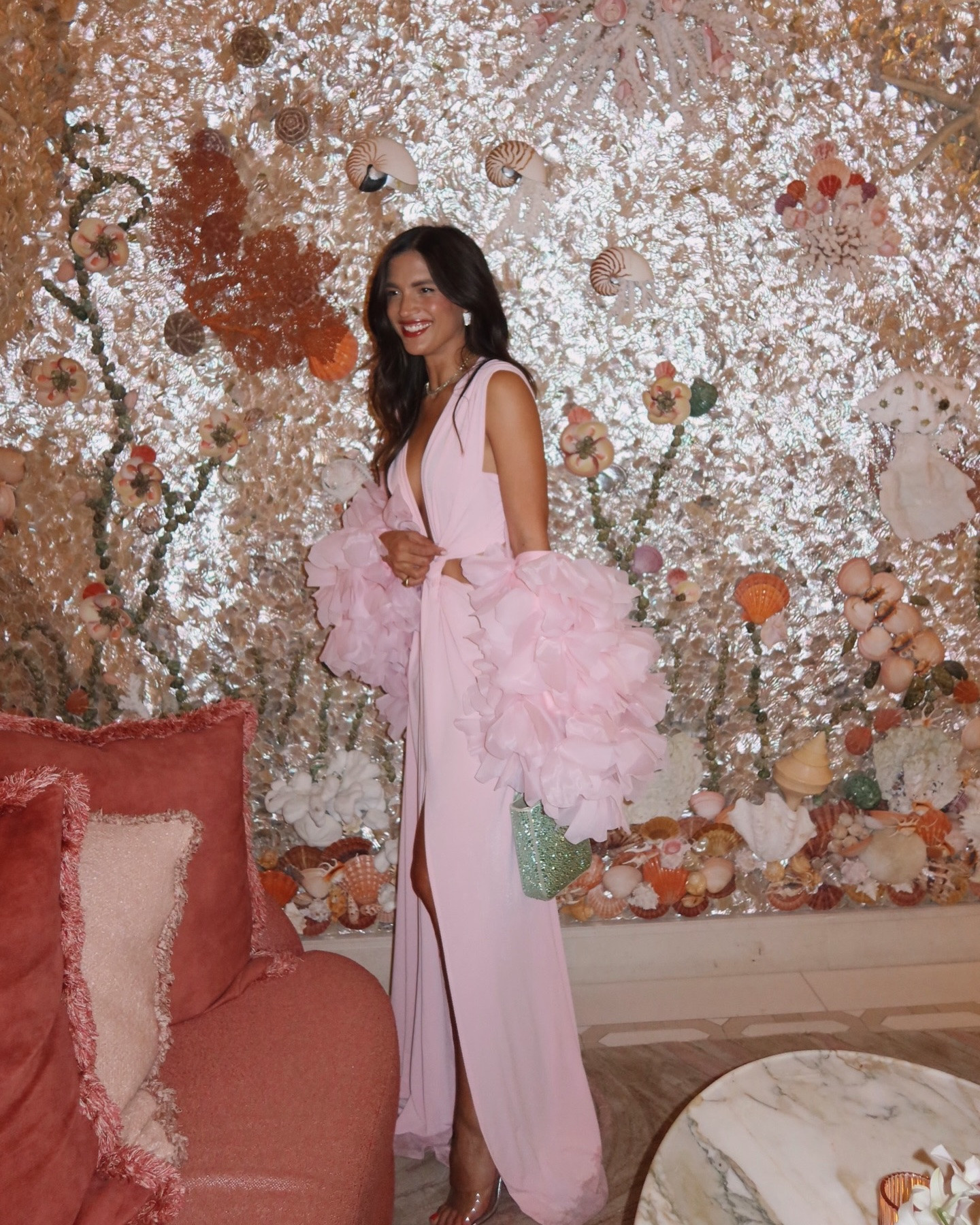 Pretty in pink in Palm Beach for @cash_and_rocket 💗🌸🐚