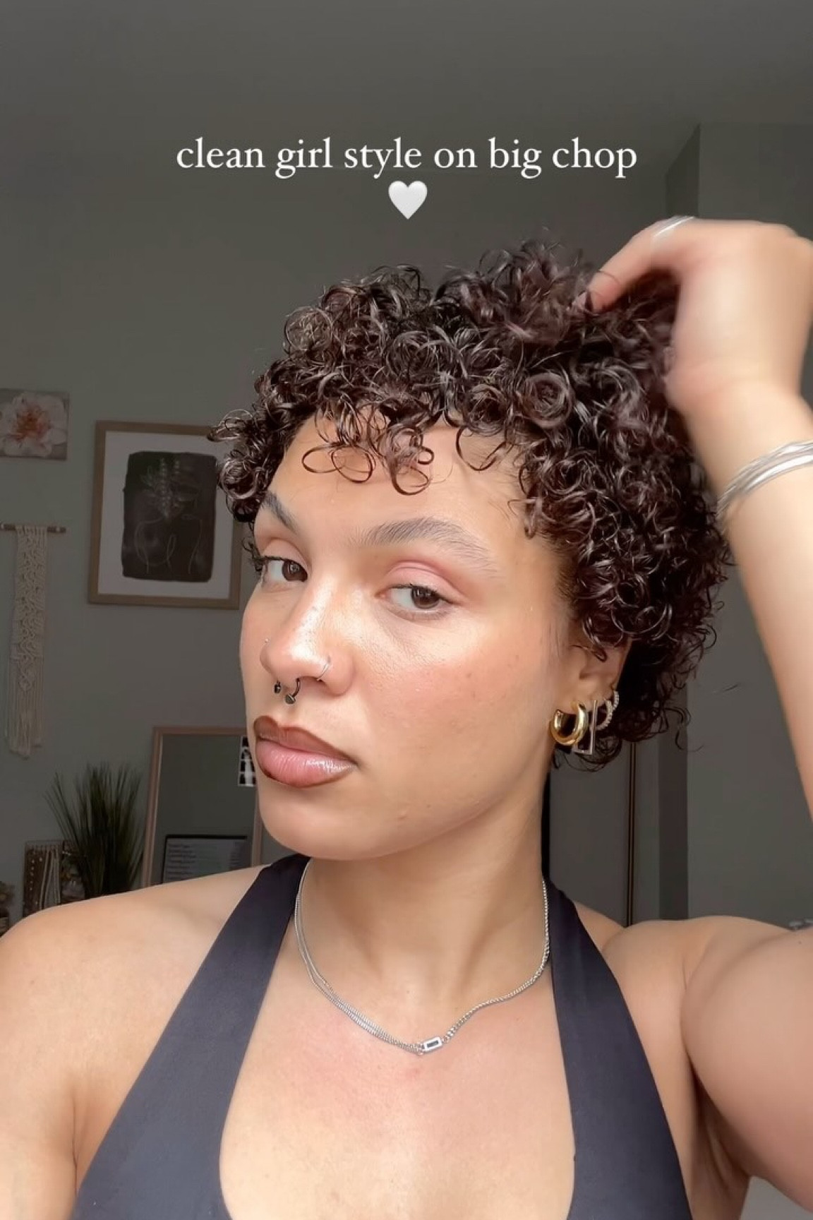 Big chop gel chop How To Define Curls On Short Natural Hair TWA