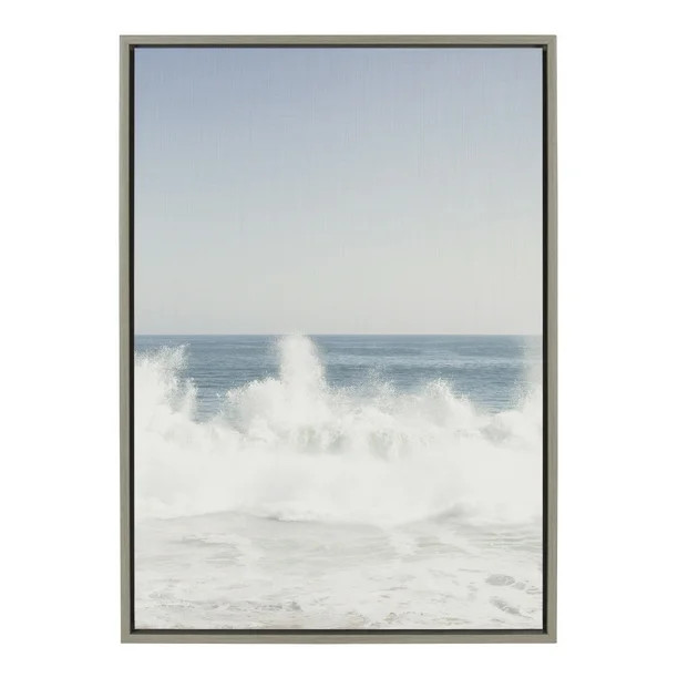 Kate and Laurel Landscape Framed Canvas Art Print, 23" x 33" - Walmart.com | Walmart (US)