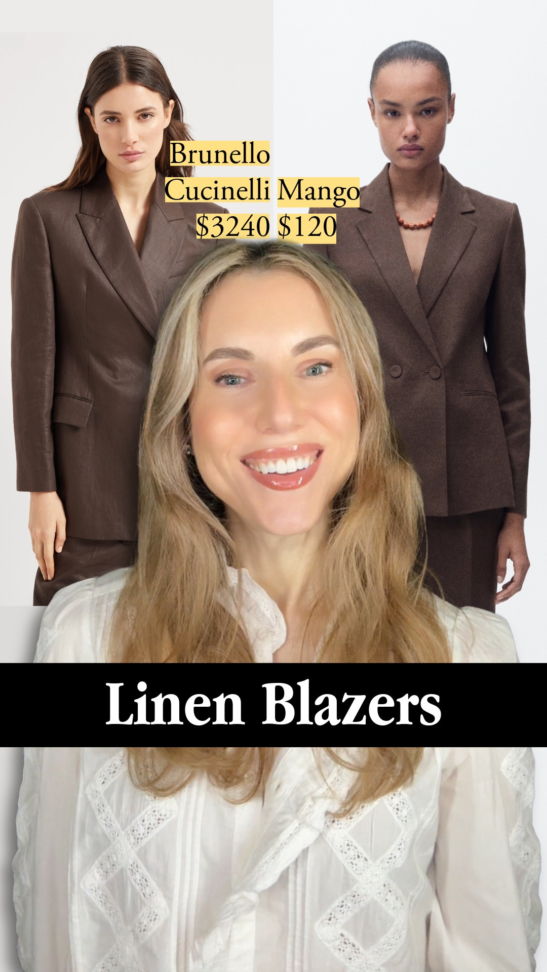 Linen blazers that nail construction details and avoid fabric blend pitfalls 🤩 Mango | Madewell | Reformation | Massimo Dutti | Banana Republic | summer capsule | what to wear to work 

#LTKWorkwear #LTKStyleTip #LTKOver40