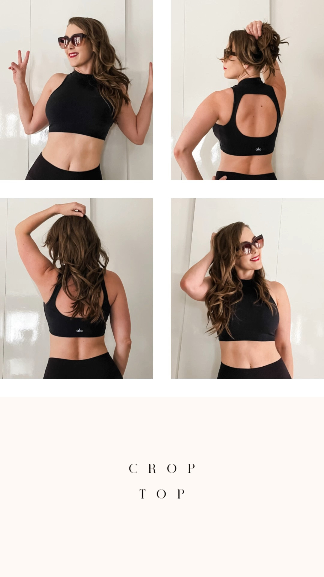 I like the high neckline that keeps me secure in all kinds of movements and the open back keeps me cool. The ribbed fabric and clean design lines can be elevated with layers for running errands.⁣ #along with #croptop #workout #fitness #athleisure #cadual 

#LTKfitness #LTKfindsunder100 #LTKstyletip