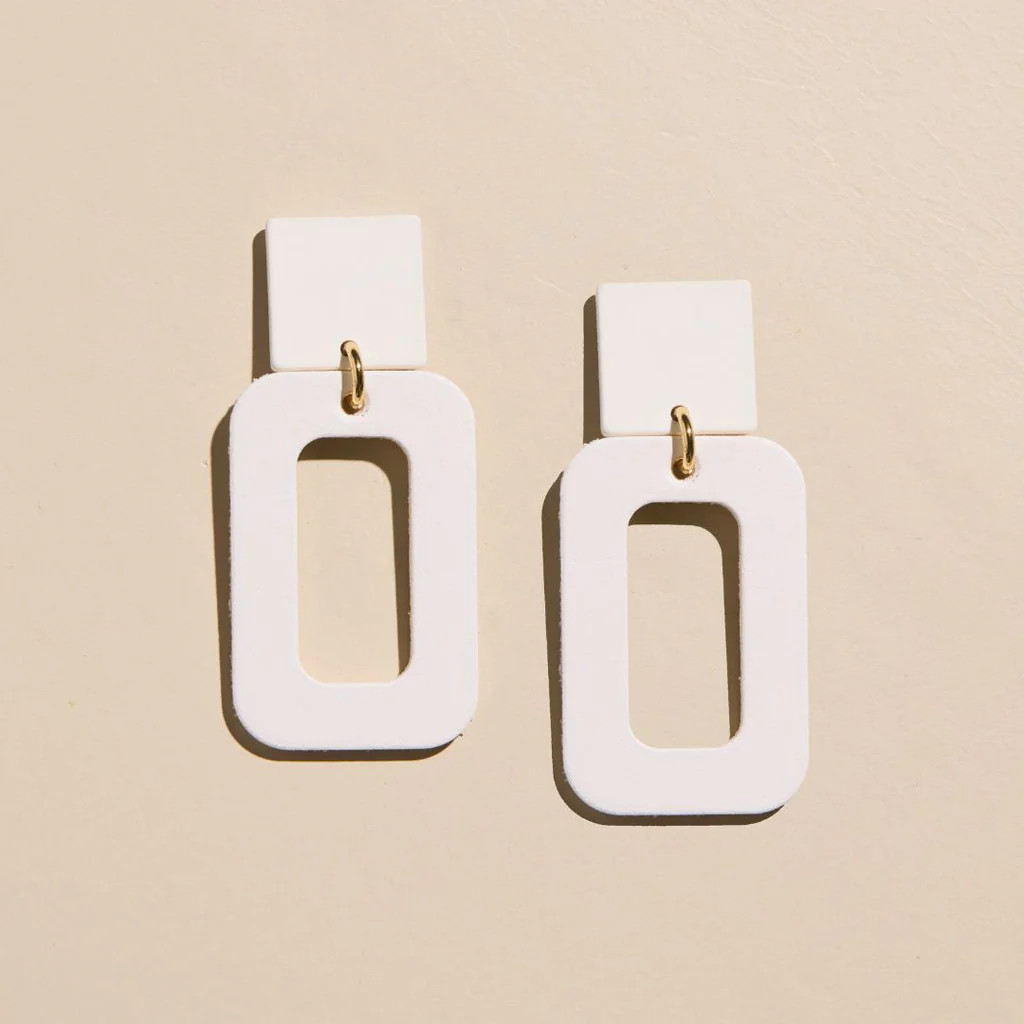 White Logan | Nickel and Suede