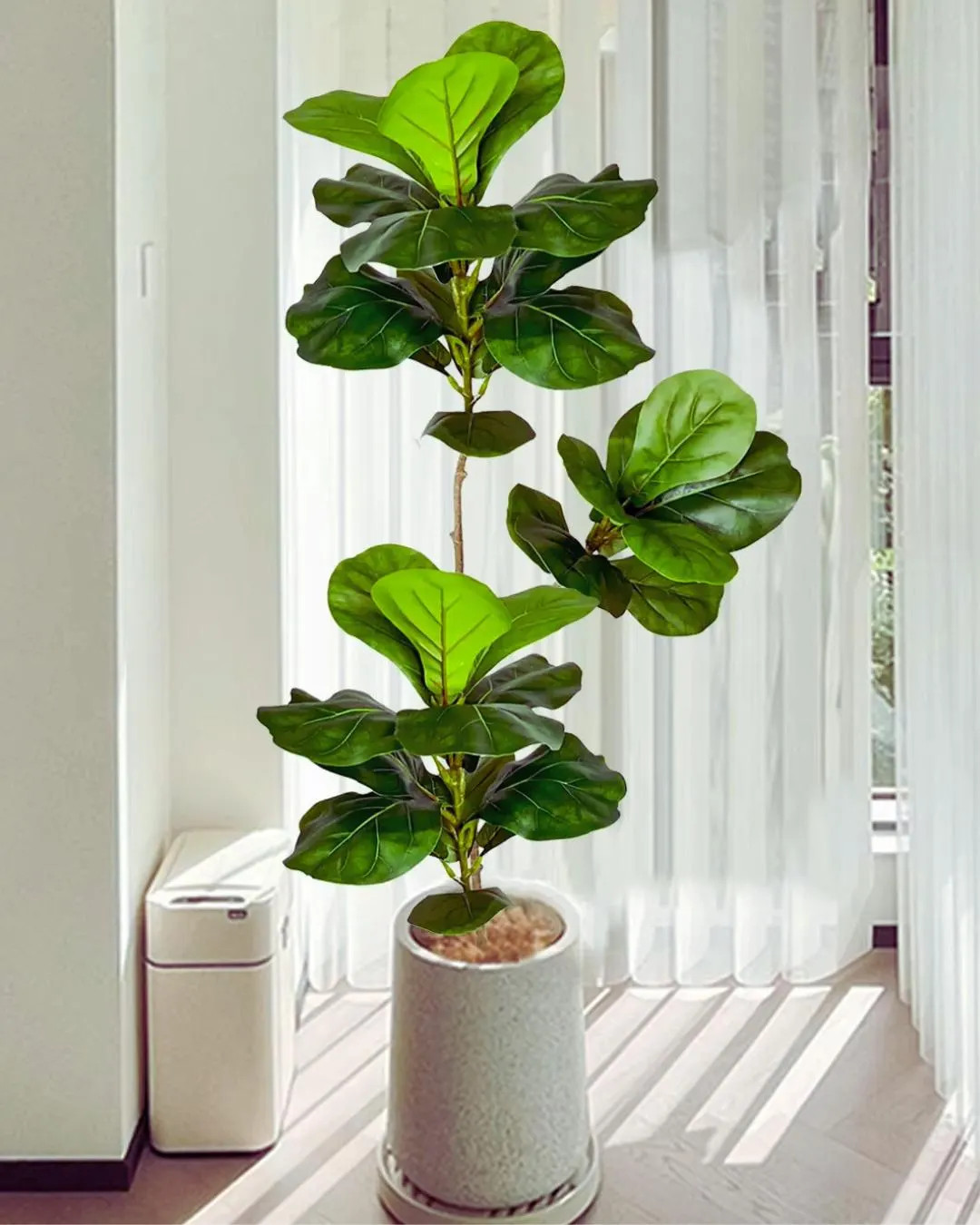 Artificial Ficus Tree Fake (without Pot) - Etsy | Etsy (US)