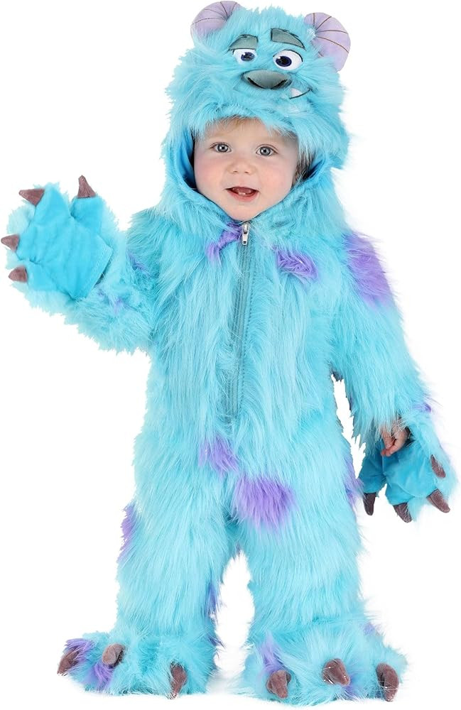 Disney Monsters Inc Infant Hooded Sulley Costume | Amazon (US)