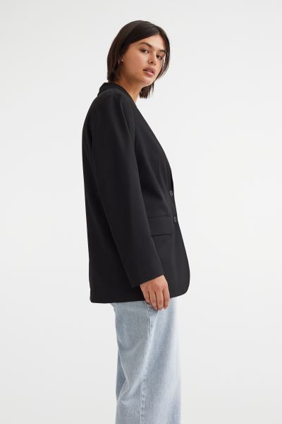 Oversized Single-breasted Jacket | H&M (US + CA)