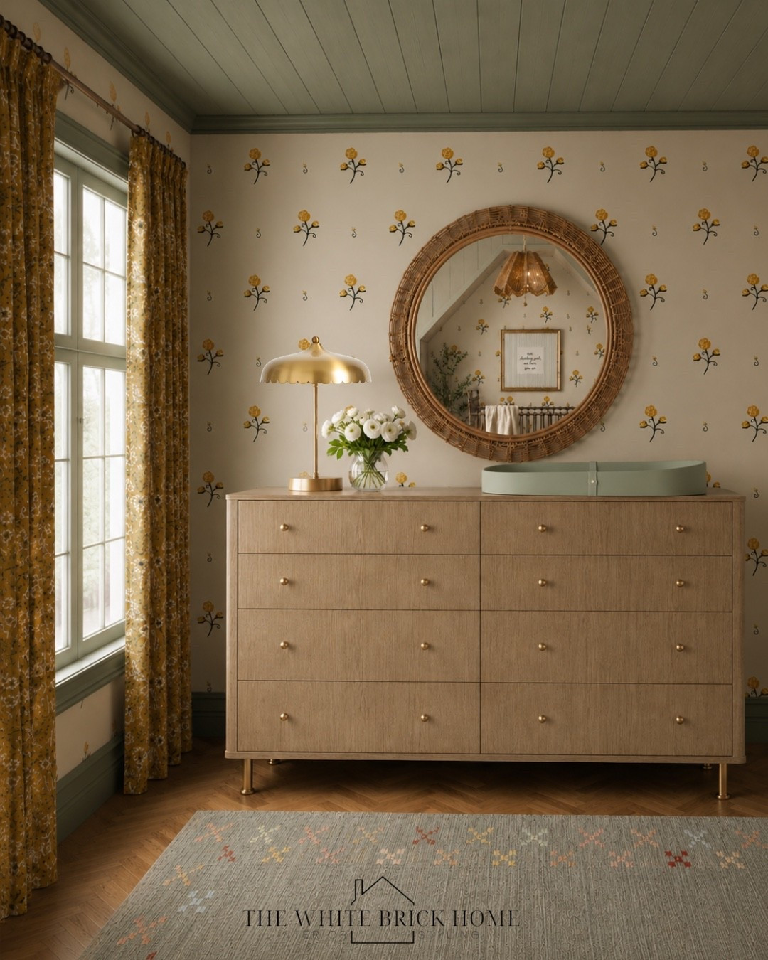 A charming vintage inspired nursery layered with warm florals, rich patterned drapery, and timeless textured for a space that feels cozy and collected. 
🖤🖤
Nursery, nursery design, nursery decor, nursery dresser, nursery ideas, nursery dresser, girls room, girls nursery ideas, nursery decor, girls room, nursery wallpaper, green nursery, girls nursery, girls nursery green, girls nursery ideas, girls green nursery decor, nursery rug, nursery finds, home decor, home design, nursery design, Anthropologie, wayfair, Etsy, crate and kids

#LTKHome #LTKBaby #LTKBump