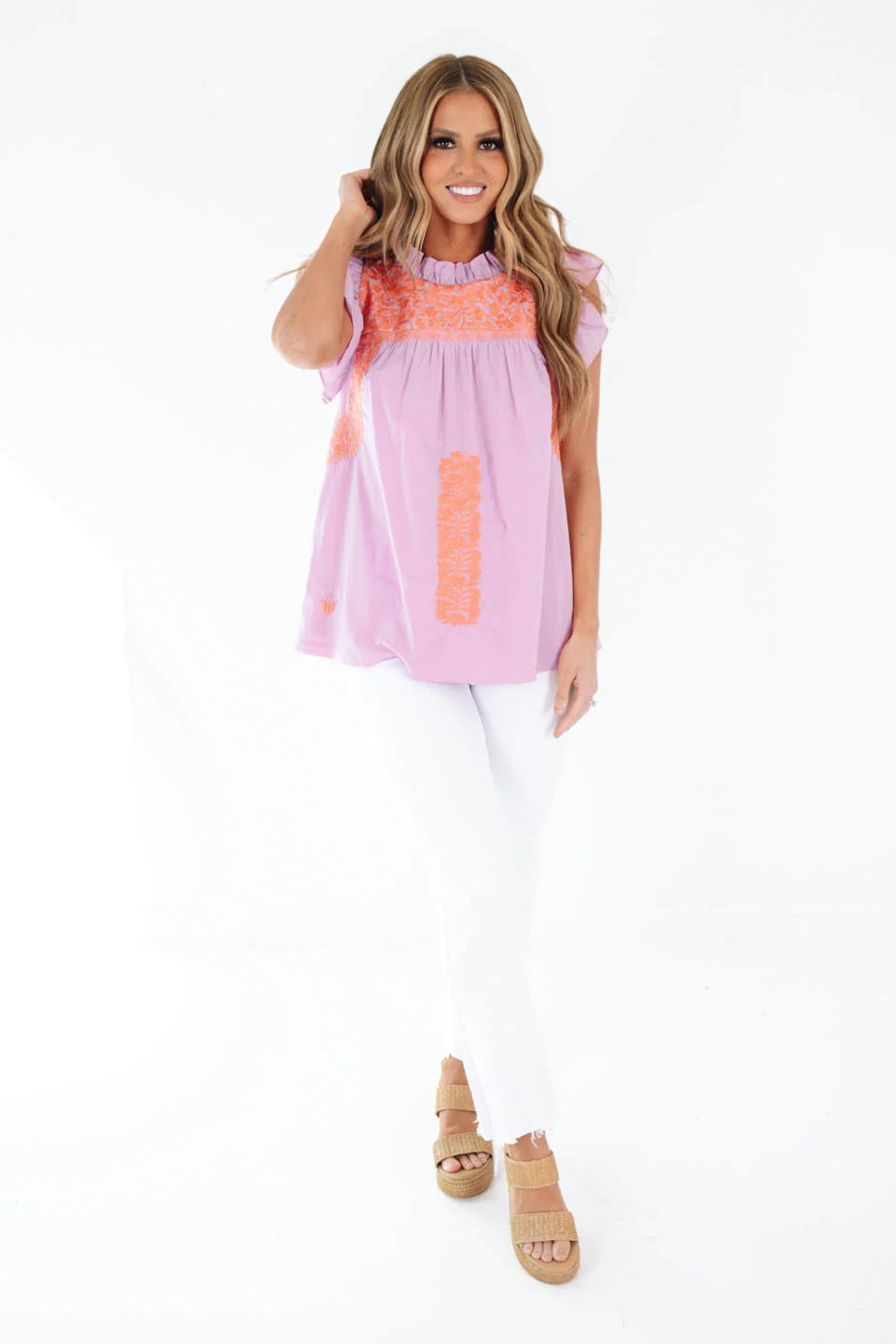 The Kelby Top - Lavender | The Impeccable Pig