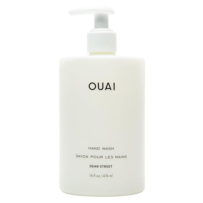 OUAI Hand Wash - Moisturizing Hand Soap with Jojoba, Avocado, & Rose Hip Oil for Replenished Skin... | Amazon (US)