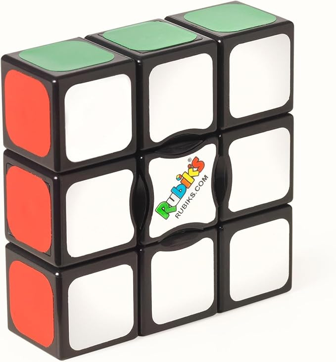Rubik’s Cube, Edge, 3x3x1 Rubik’s Cube for Beginners Single Layer Puzzle Retro Educational Br... | Amazon (US)