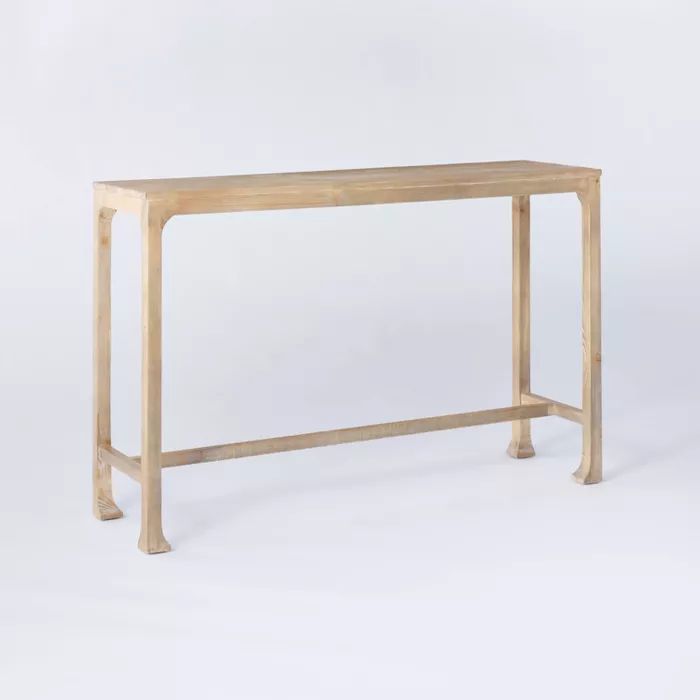 Belmont Shore Curved Foot Console Table Natural - Threshold™ designed with Studio McGee | Target