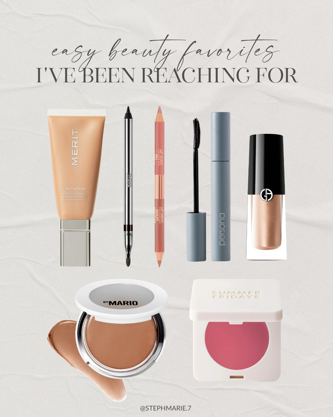 The easy beauty favorites I've been reaching for lately! These are great everyday products that work fab for hot days, work from home days, or lunch with friends.  

 #LTKOver40 #LTKBeauty