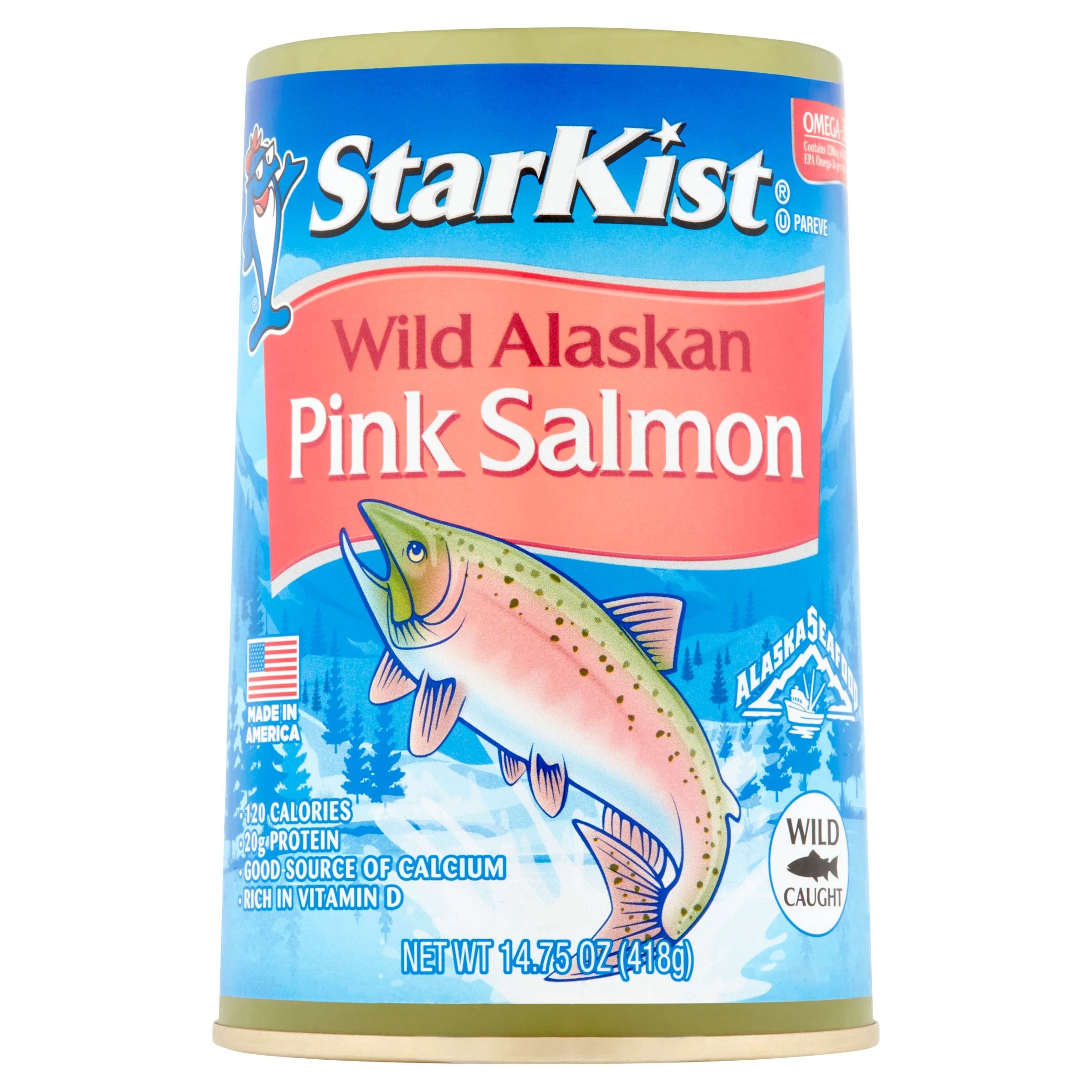 StarKist® Wild Alaskan Pink Salmon - 14.75 oz Can | Walmart (US)