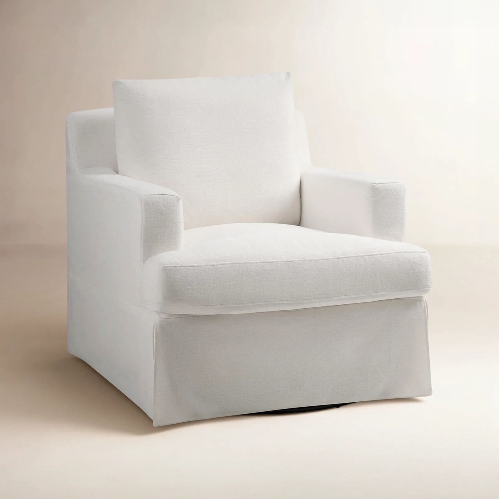 Isadoro 33“ Wide Upholstered Swivel Accent Chair | Birch Lane