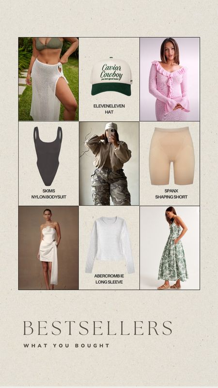 Current bestsellers for spring from Meshki, Abercrombie, SKIMS, Aerie, and more!

P.S. Be sure to heart this post so you can be notified of price drop alerts and easily shop from your Favorites tab!

#LTKSeasonal #LTKmidsize #LTKstyletip