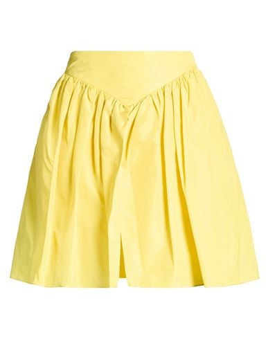 Pinko Woman Mini skirt Yellow Size 4 Polyester | YOOX (US)