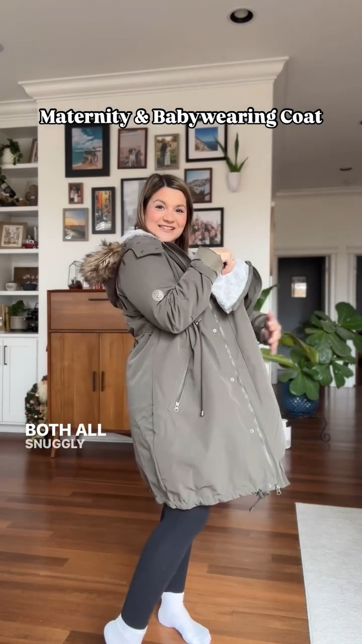 This maternity coat is the best piece of clothing I’ve bought for myself during pregnancy *and* I can wear it postpartum on its own OR with the babywearing insert it comes with!!
I sized up to a 6 but didn’t really need to - I could have gone with a 4 like I did with everything else from the brand since. (I was a 2/4 pre pregnancy!) 

Maternity coat on sale
Babywearing coat on sale
Maternity and babywearing coat 
Pregnancy friendly 

#LTKSaleAlert #LTKBaby #LTKBump