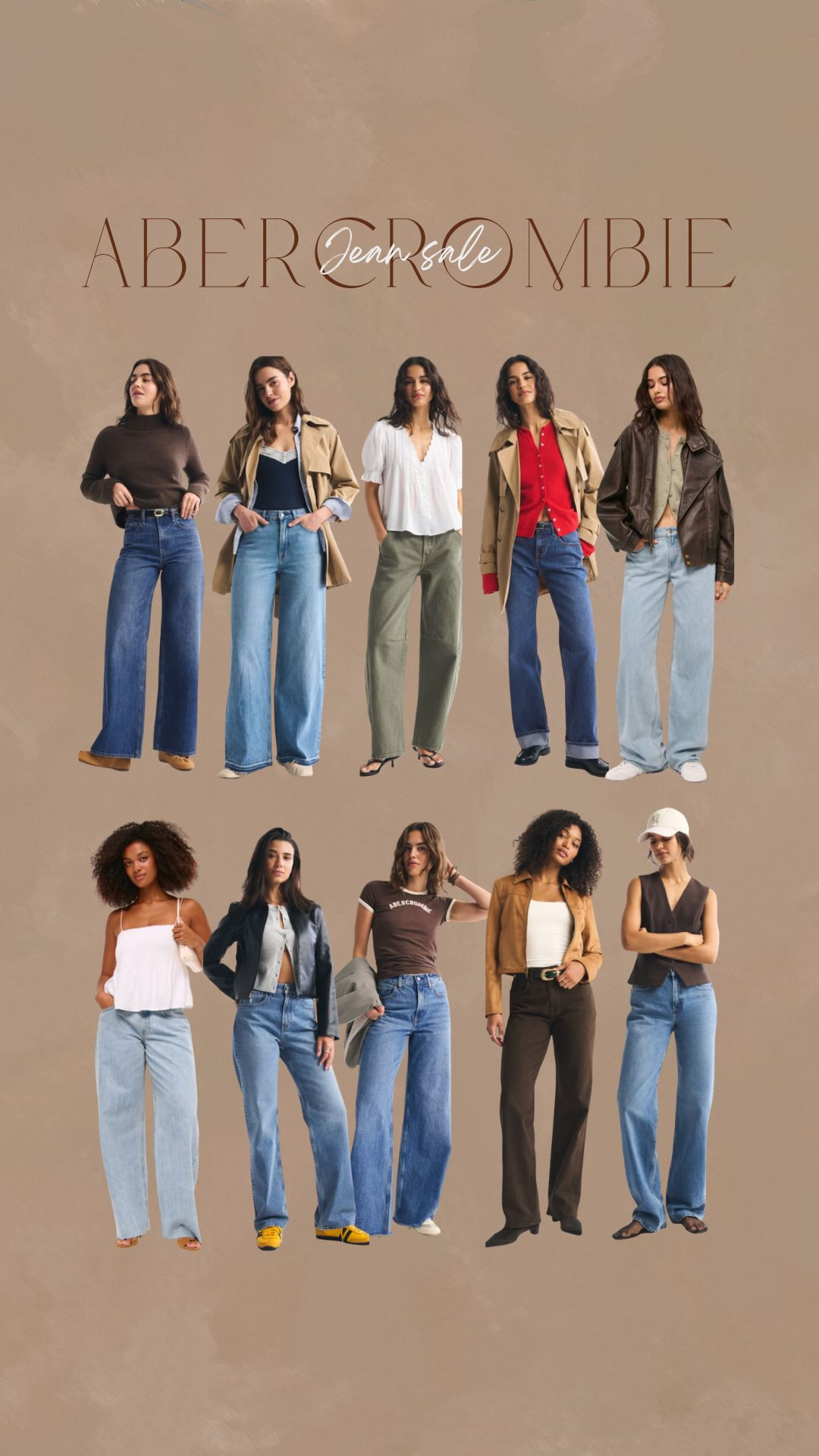 Abercrombie Jean sale !! shop now and save up to 40% off all ladies jeans 

 #LTKootd #LTKSeasonal #LTKSaleAlert