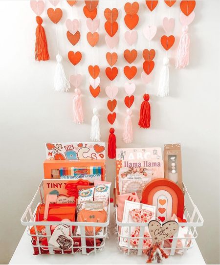 Last years valentine baskets for my babies! 

#LTKSeasonal #LTKbaby #LTKkids