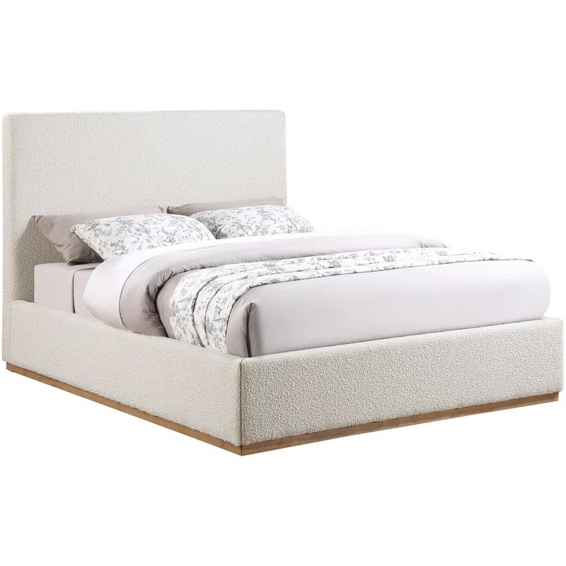 Monaco Boucle Fabric Bed | Wayfair North America