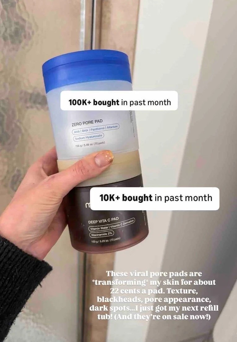 These viral pads have improved the appearance of my pores! 

#LTKselfcare #LTKmorningroutine #LTKBeauty