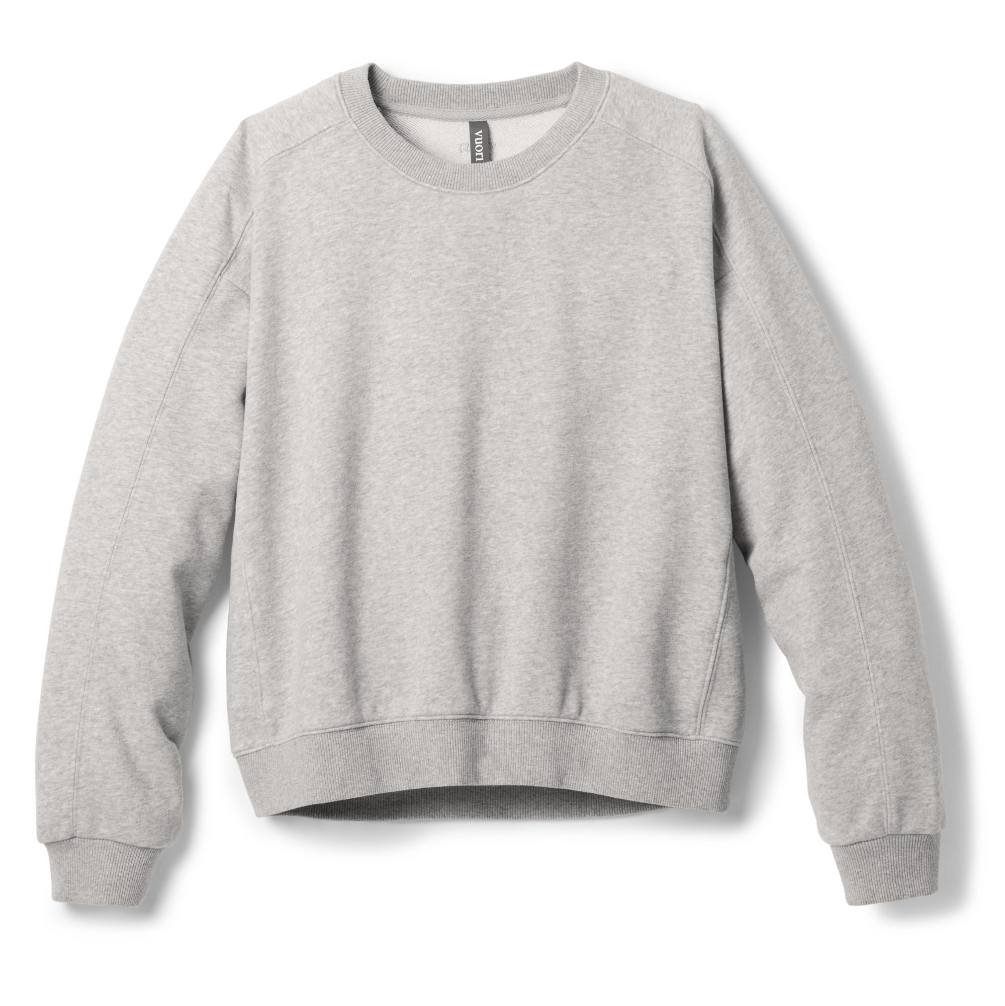 Vuori Women's Sedona Seams Crew Sweatshirt Gray S | REI