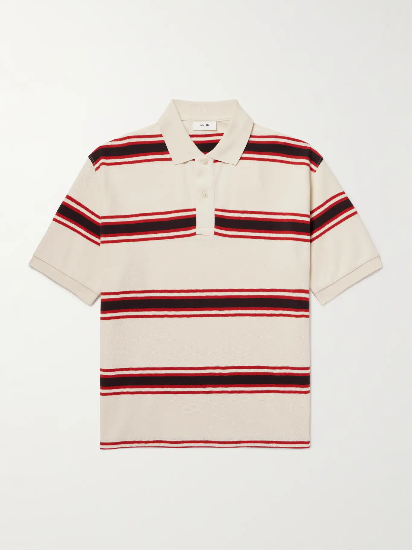 Valentin 30047 Striped Organic Cotton-Piqué Polo Shirt | Mr Porter (US & CA)