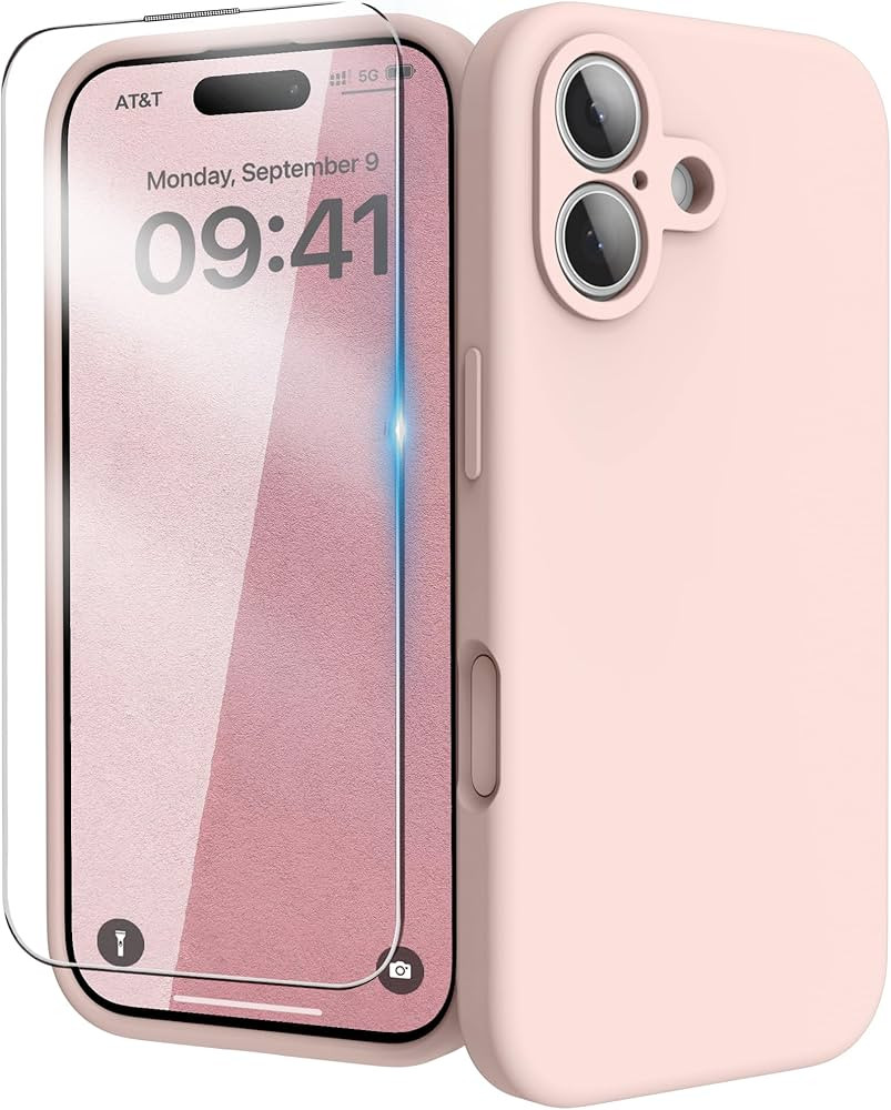 Compatible with iPhone 17 Case, Liquid Silicone Cover with Camera Protection Anti-Scratch Soft Mi... | Amazon (CA)