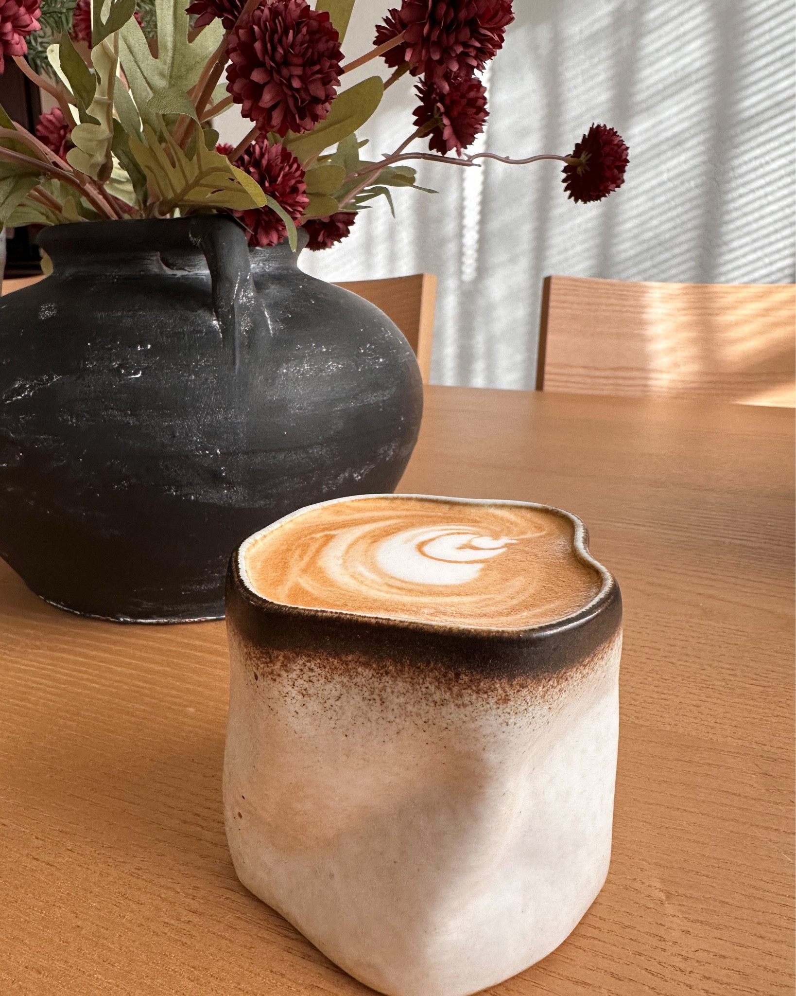 Cozy latte moment in my new favorite handmade ceramic mug ☕🤎
This organic-shaped ceramic mug makes the perfect aesthetic gift for a coffee lover. 



modern kitchen decor, neutral home decor, aesthetic coffee mugs, artisan drinkware, wabi-sabi style mugs, minimalist kitchen finds, cozy home essentials, gift ideas, and aesthetic morning routines.#LTKHome #LTKGiftGuide #LTKHoliday 

#LTKSeasonal #LTKmorningroutine