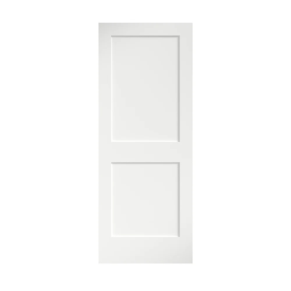 EightDoors 80-in 2-Panel Wood Primed Shaker Slab Door & Reviews | Wayfair | Wayfair North America